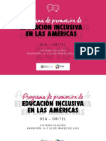 Sistematización Ed Inclusiva OEA PDF