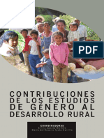 Contribuciones de Los Estudios de Genero Al Desarrollo Rural EBook PDF