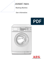 Washing Machine AEG Electrolux Manual
