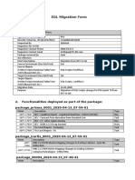 EDL Migration Form: High Level Information