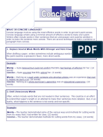 Conciseness PDF