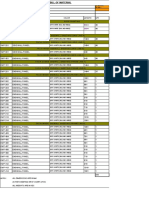 Roof and Wall Sheeting Bill of Materials for Roomakanpur Project