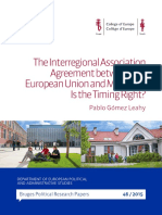 The Interregional Association Agreement Between The European Union and Mercosur: Is The Timing Right?