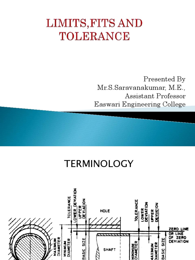 Engineering Tolerances & Fits Guide | PDF | Engineering Tolerance ...