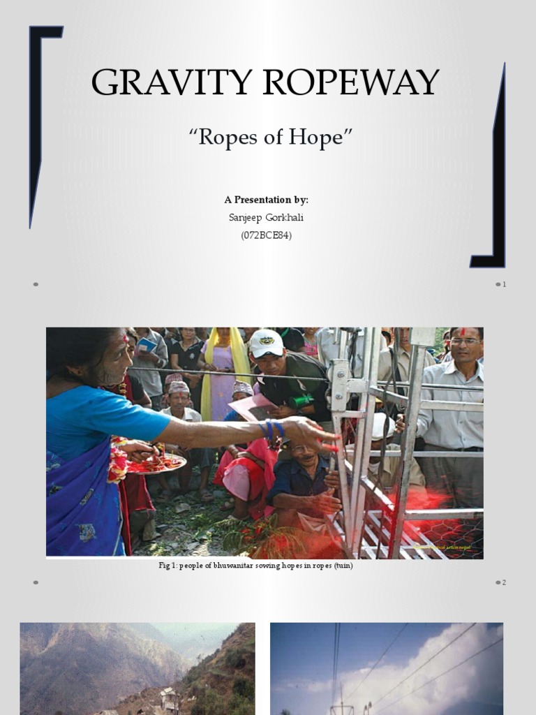 Gravity Ropeway: A Solution for Nepal | PDF | Rope | Tram