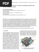 Verification of Effectiveness of Vacuum Consolidation Method With Air-Water Separation System