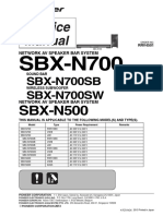 Pioneer Sbx-n500 - n700 Rrv4501