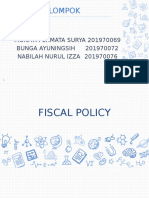 Ekonomi Makro Fiscal Policy Kelompok 4