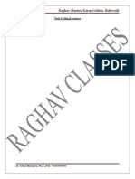 Raghav Classes Political Science Test Balewadi