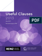 2018 - Useful Clauses 21-08-2018