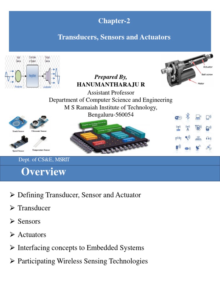 Chapter 2 Transducers Sensors and Actuators PDF | Download Free PDF ...