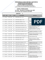 Jadwal Per Jurusan Jadi Genap 20192020