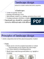 Functional Use of Landscapes