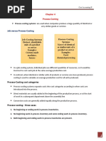 Job Versus Process Costing