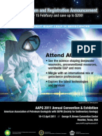 AAPG 2011 Annual Convention & Exhibition -- Technical Program & Registration Announcement