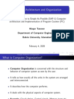 Program Counter of SAP-1 (Computer Architecture and Organization)