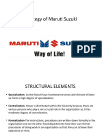 Strategy of Maruti Suzuki