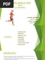 MMT-8 Manual Muscle Testing Guide | PDF