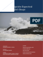 Descripcion Espectral Del Oleaje PDF