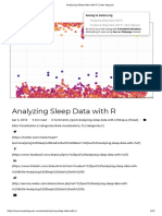 Analyzing Sleep Data With R - Sean Nguyen