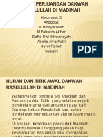 SEJARAH DAKWAH DI MADINAH