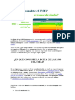 Menú Semanal La Dieta de Las 1500 Calorías