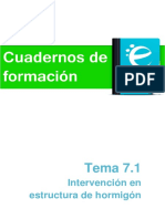Tema 7. Módulo I. Intervención en Estructuras de Hormigón (I) PDF