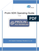 Prolin SDK Operating Guide: PAX Computer Technology Shenzhen Co., LTD