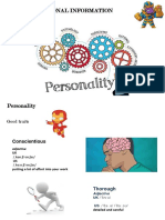 Personal Information: Good Traits