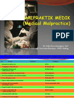2013 Ep, Malpraktik Medik
