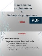 PCLP - Curs 3 PDF