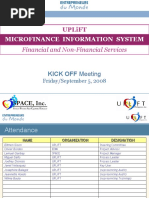 SPACE - MIS Non-Financial Project