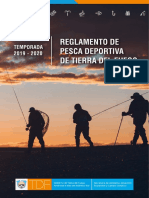 Pesca Deportiva Reglamento 2019 2020