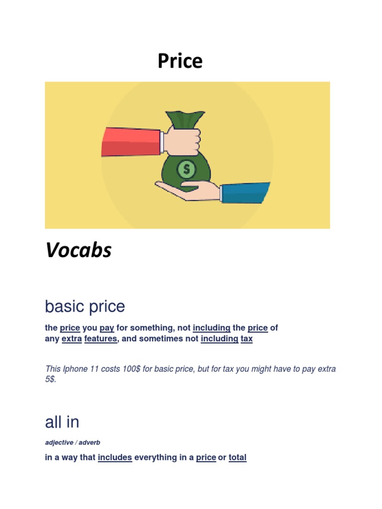 Lesson10 Price | PDF | Prices | Sales
