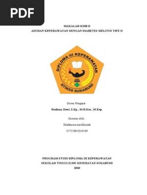 Makalah Kmb Ii Asuhan Keperawatan Dengan Diabetes Melitus Tipe Ii