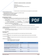 Chapter 8: Profitability, Alternative Investment, and Replacements