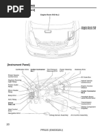 F Relay Locations (Engine Compartment) : 20 PRIUS (EM03Q0U)