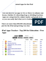 Ipad Apps Tracker Top 200 For Education - Free Apps PadGadget Copy 2