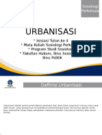 Urbanisasi