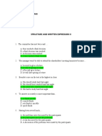 Structure and Written Expression 3