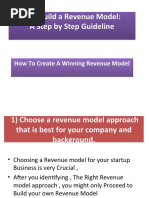 How To Build A Revenue Model - PPT Differnce Companies