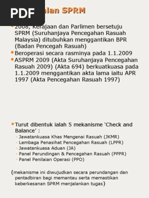 Pengenalan Umum Sprm