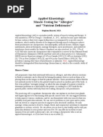 Download Applied Kinesiology by Bryan M Voracek SN45701076 doc pdf
