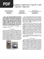 Human Face Recognition Application Using PCA and Eigenface Approach