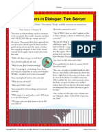 Interjections in Dialogue Tom Sawyer PDF