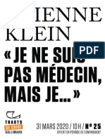 Je Ne Suis Pas Médecin, Mais Je by Étienne Klein