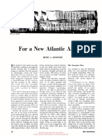 For A New Atlantic Alliance