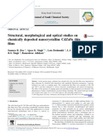 Structural, Morphological and Optical Studies On Chemically Deposited Nanocrystalline Cdznse Thin Films