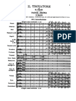 Verdi - Il Trovatore (Partiture Orchestra) PDF