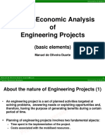 Techno-Economic Analysis of Engineering Projects: (Basic Elements)